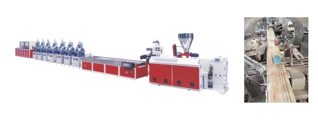 PVC Composite Faux Marble Strip Profile Extrusion Line