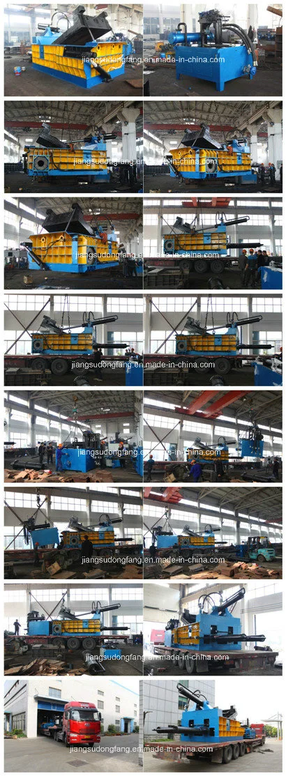 Horizontal Waste Paper Recycling Baler Machine