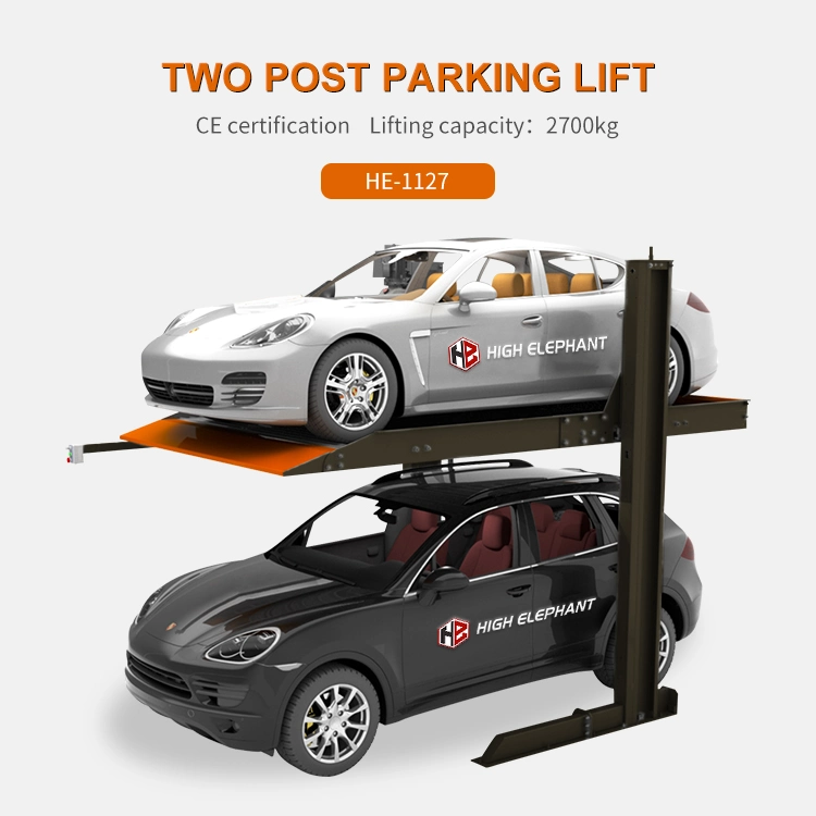 CE Two Post Parking Lift Platform Elevated Car Parking Lift/Car Lifter