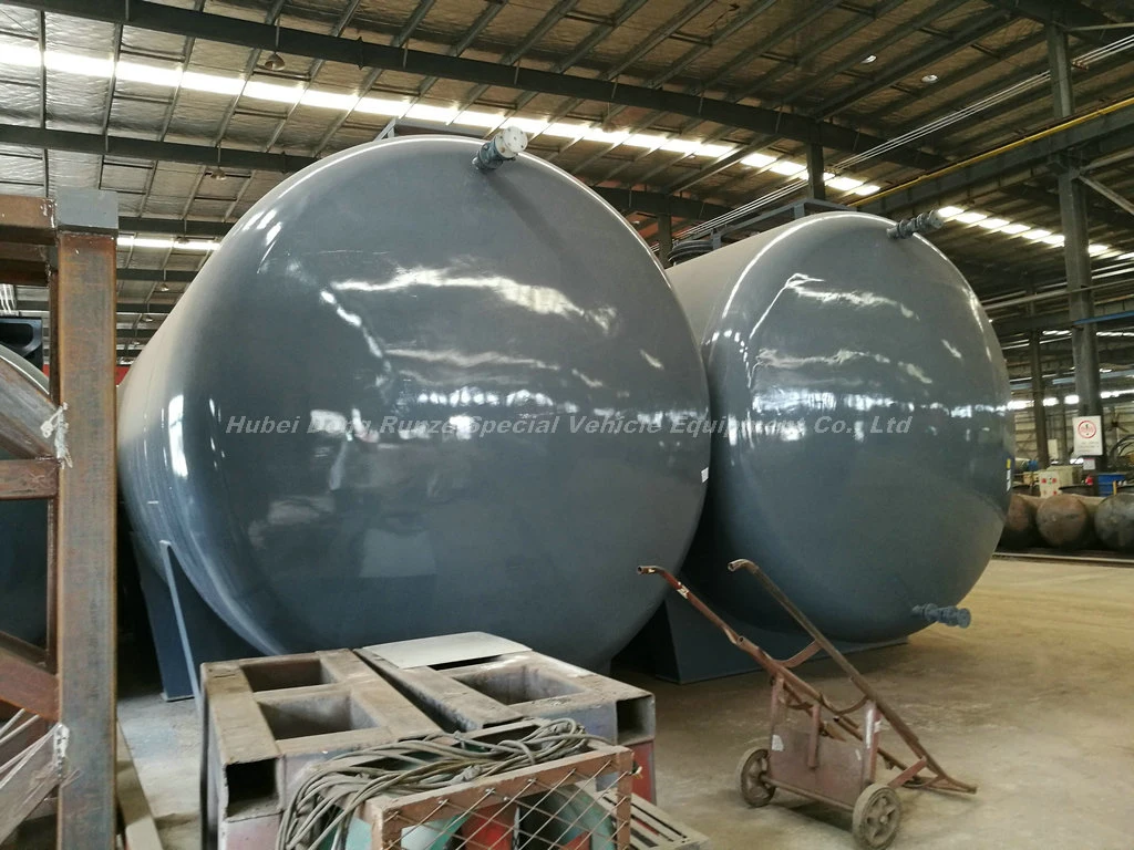 Hydrochloric Acid Storage Tank 100m3 for Storage HCl (max 35%) , Naoh (max 50%) , Naclo (max 10%) , PAC (max 17%) , H2so4 etc