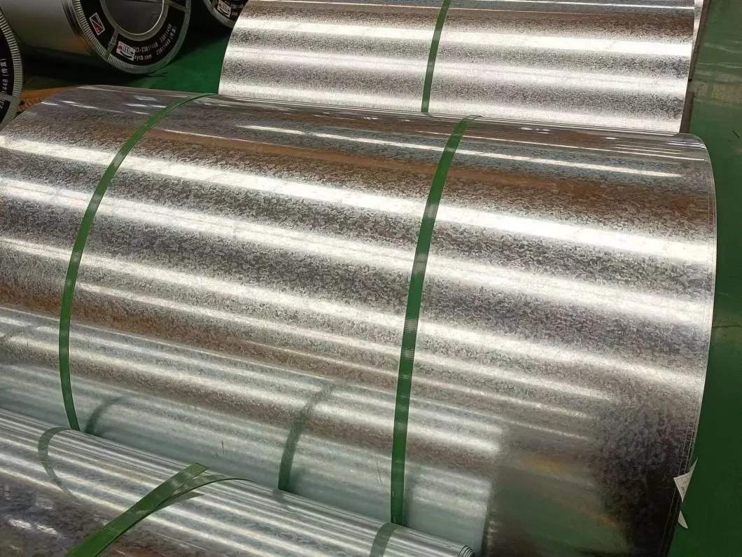 SGCC Dx51d Dx52D Z120g Regular Spangle 0.5mm Galvanized Steel Coil