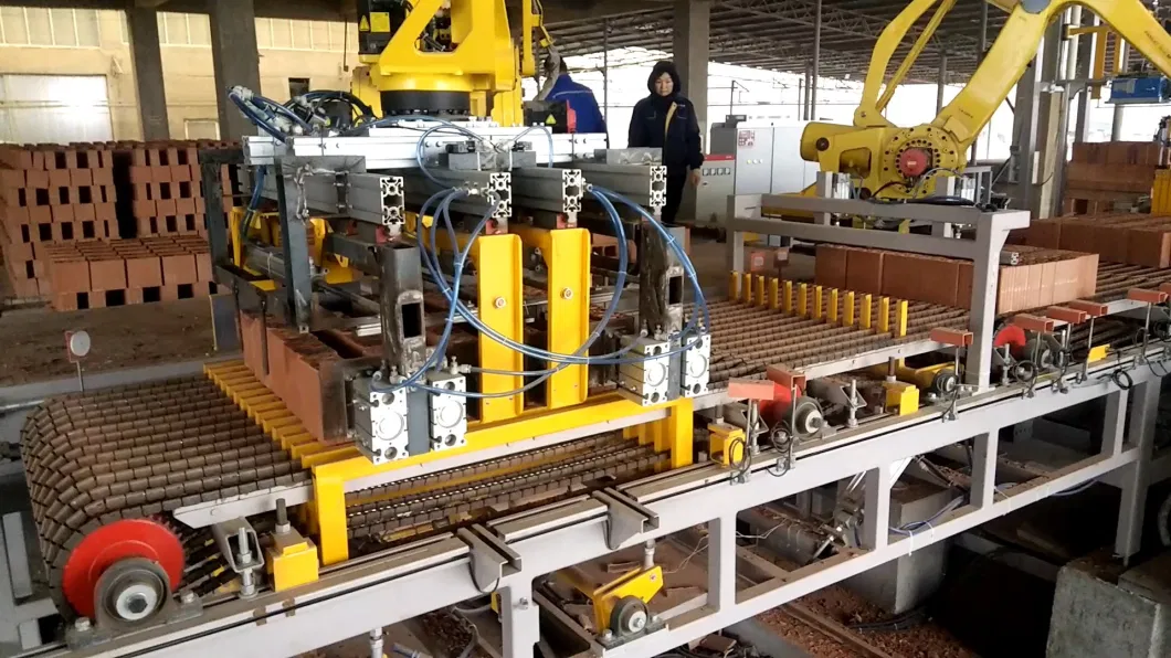 China Automatic Palletizer Brick Block Automation Packing Line