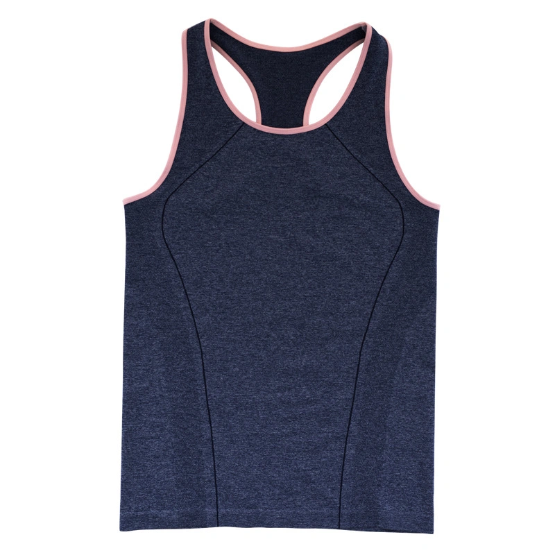 Summer New Style Quick-Drying Breathable Running Sports Vest Women Sleeveless I-Shaped Fitness Yoga Tank Jkt-400