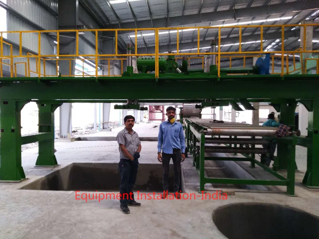 Flow-on Process Building Material Equipment Fiber Cement Sheet Production Line