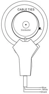 Mini Rogowski Coil Flexible Current Sensor Mrc-24