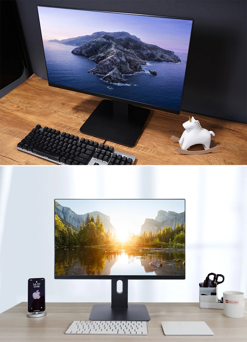 Top Sale PC Gamers Completo 24 27 Inch I3 I5 I7 Industrial Desktop Computer Touch Panel IPS High Quality All in One Computers China