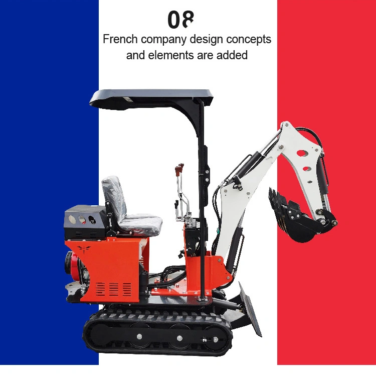 Cheap Price Hydraulic Mini 0.8ton Excavator