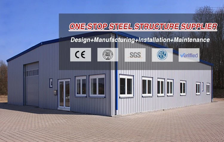 Quick Installation Cheap Prefab Prefabricated Steel Structure Workshop