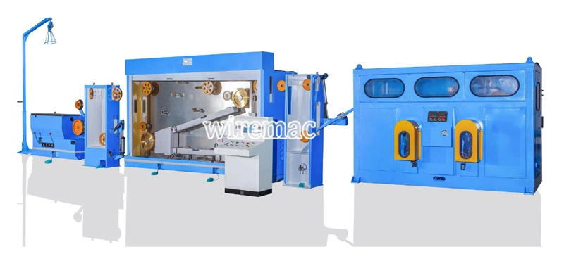 High Productivity Aluminum Wire Strip Drawing Breakdown Machine Line