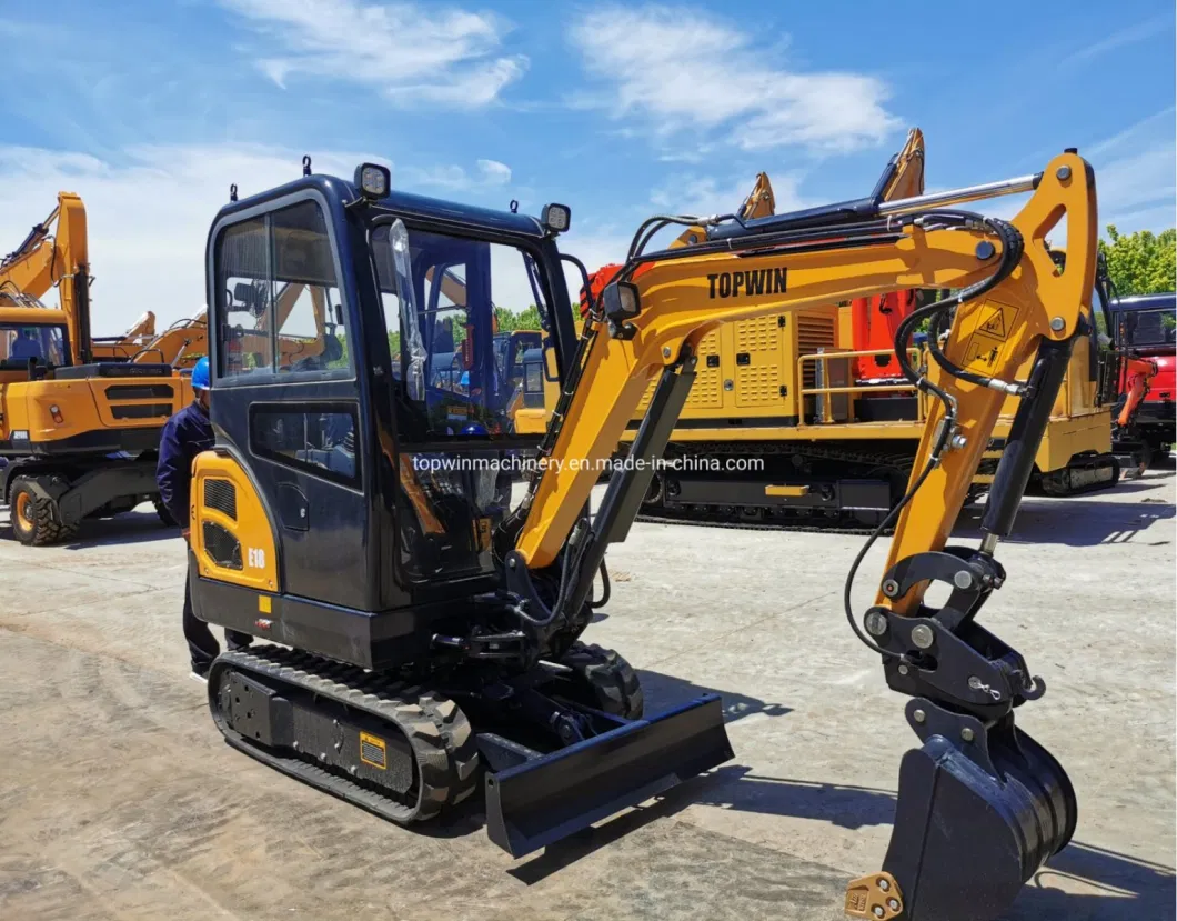 Competitive Price 1.8 Ton Mini Excavator with 360 Rotary Work Platform