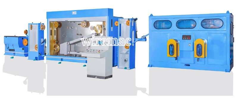 High Productivity Aluminum Wire Strip Drawing Breakdown Machine Line