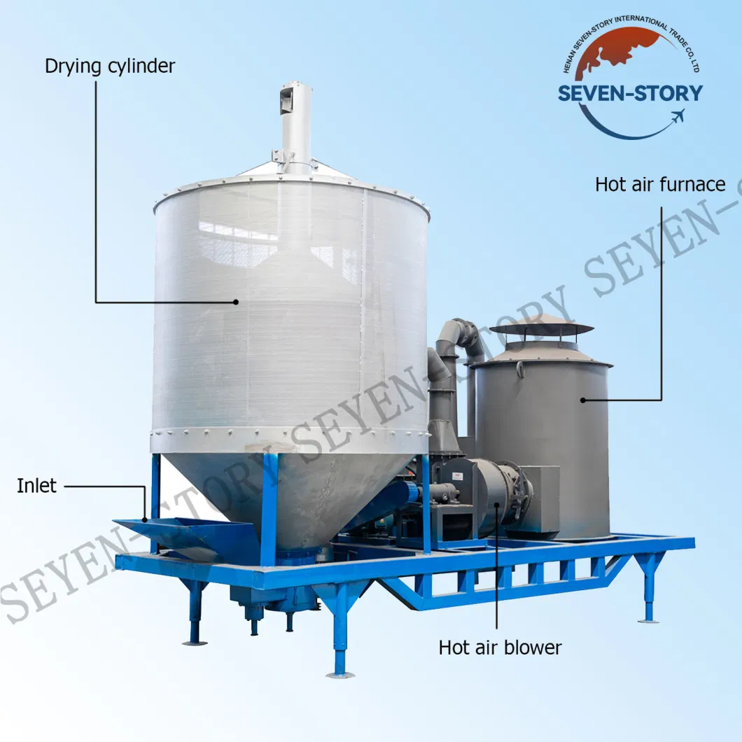 Large Capacity Corn and Soybean Drying Grain Dryer Machine for Sale