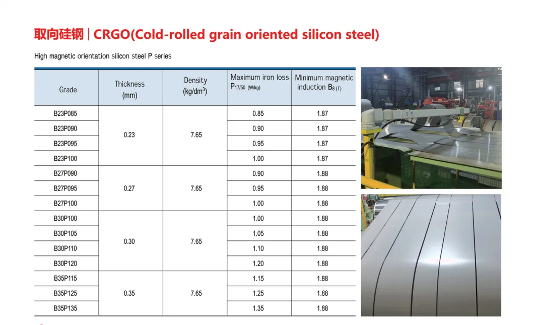 CRGO/CRNGO Steel Coil/Strip, Quality Supervision Throughout The Process
