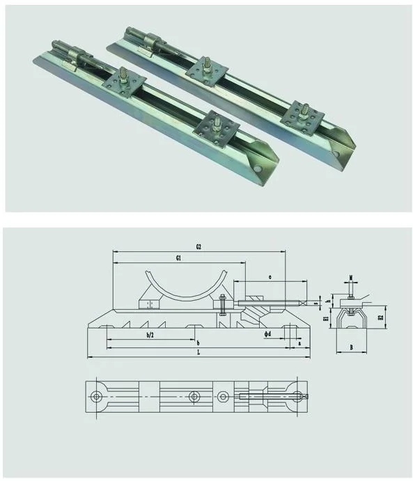 Reliable Quality DHA Motor Rail Track Series 312/6, 312/8, 375/6, 375/8, 375/10, 395/8