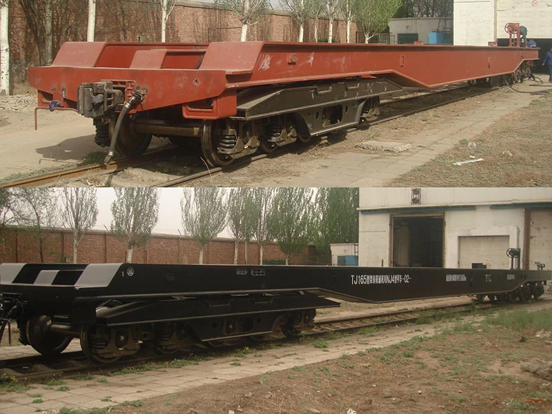 Tj165 Railway Bridge Erecting Machine with Nj3, Nj4 Flat Car