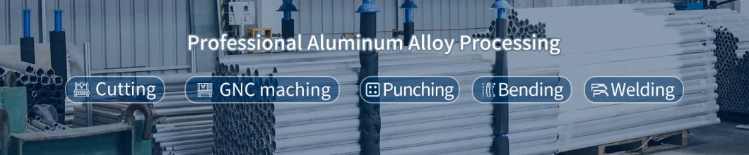 Aluminum Stairway for Warehouse Maintenance Platform and Stairs