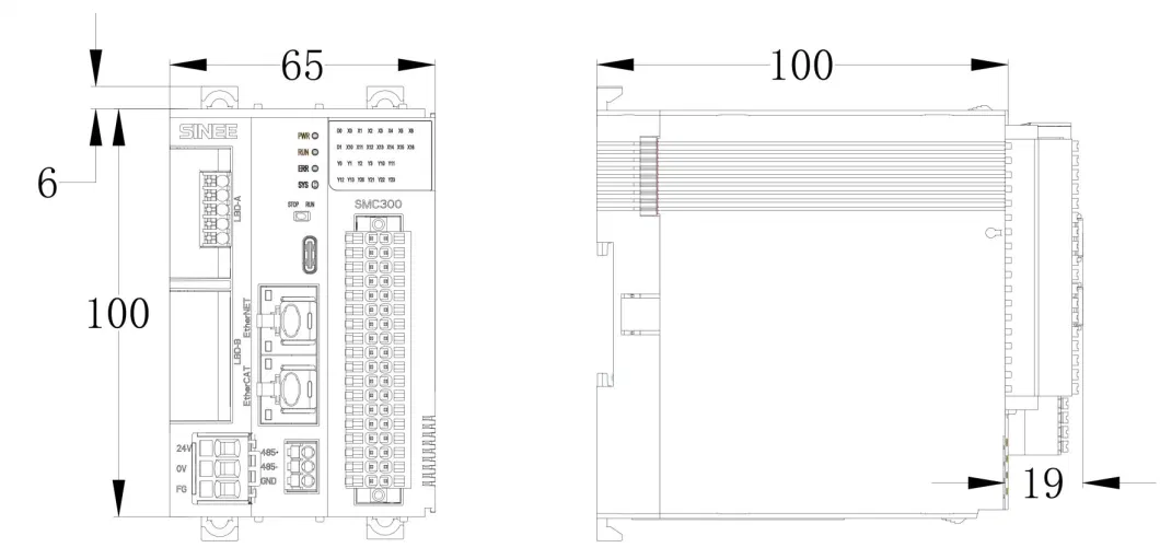 Industry 4.0 Compatibility Industrial Motion Controllers for Multi Axis Stepper Motor