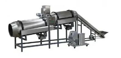 Top CE Certified Choco Puffed Corn Ring Circle Roll Snack Food Extrusion Machine Production Line