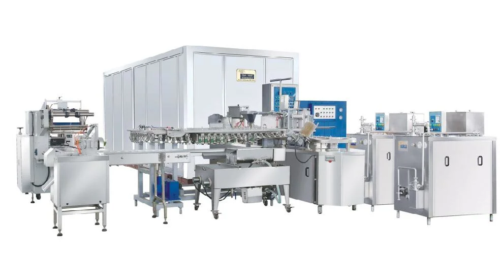 High Quality Ice Cream Extrusion Line Filling Machine /Freezing Tunnel