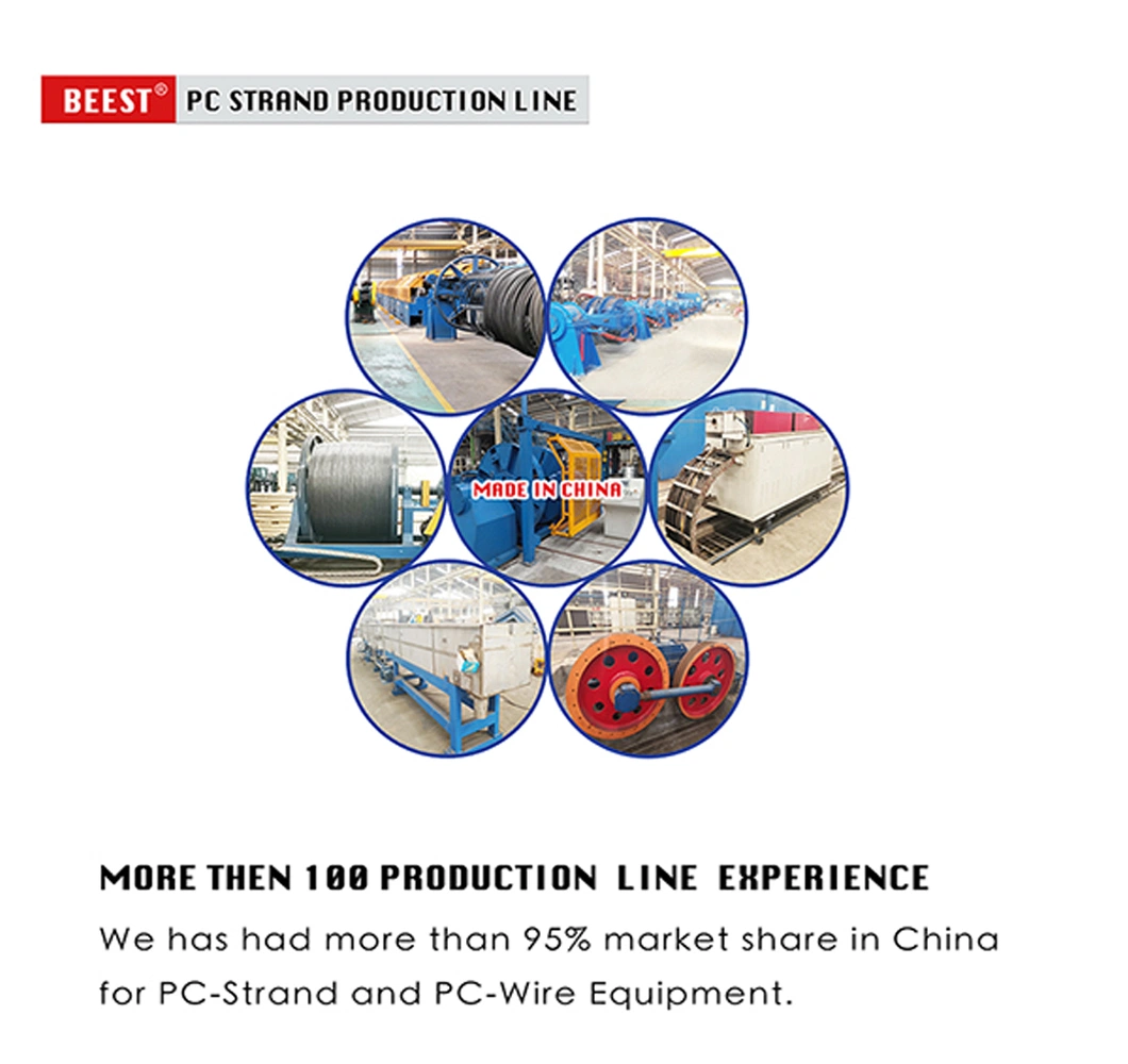 Factory Price Highly Efficiency Lrpc-Strand Production Line PC-Strand Equipment