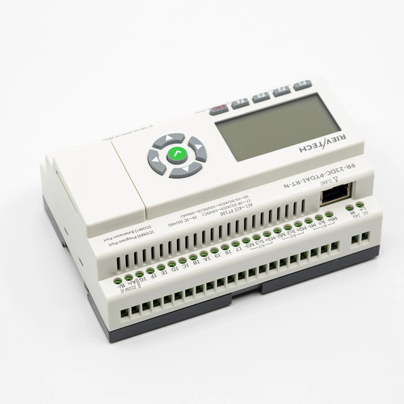 Ethernet Industry 4.0 Controller for Iiot PT100 Temperature PLC Pr-23DC-Ptdai-Rt-N