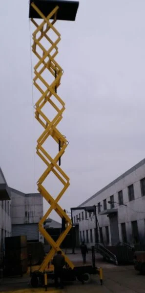 1-10ton Single Scissor Lift Stationary Lift Table Work Platform (SJG2-1.2)