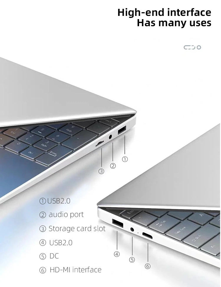 Top-Ranking Notebook 14inch Win10 OS I7 Processor High Lightness Laptop GPS WiFi Industrial Computer