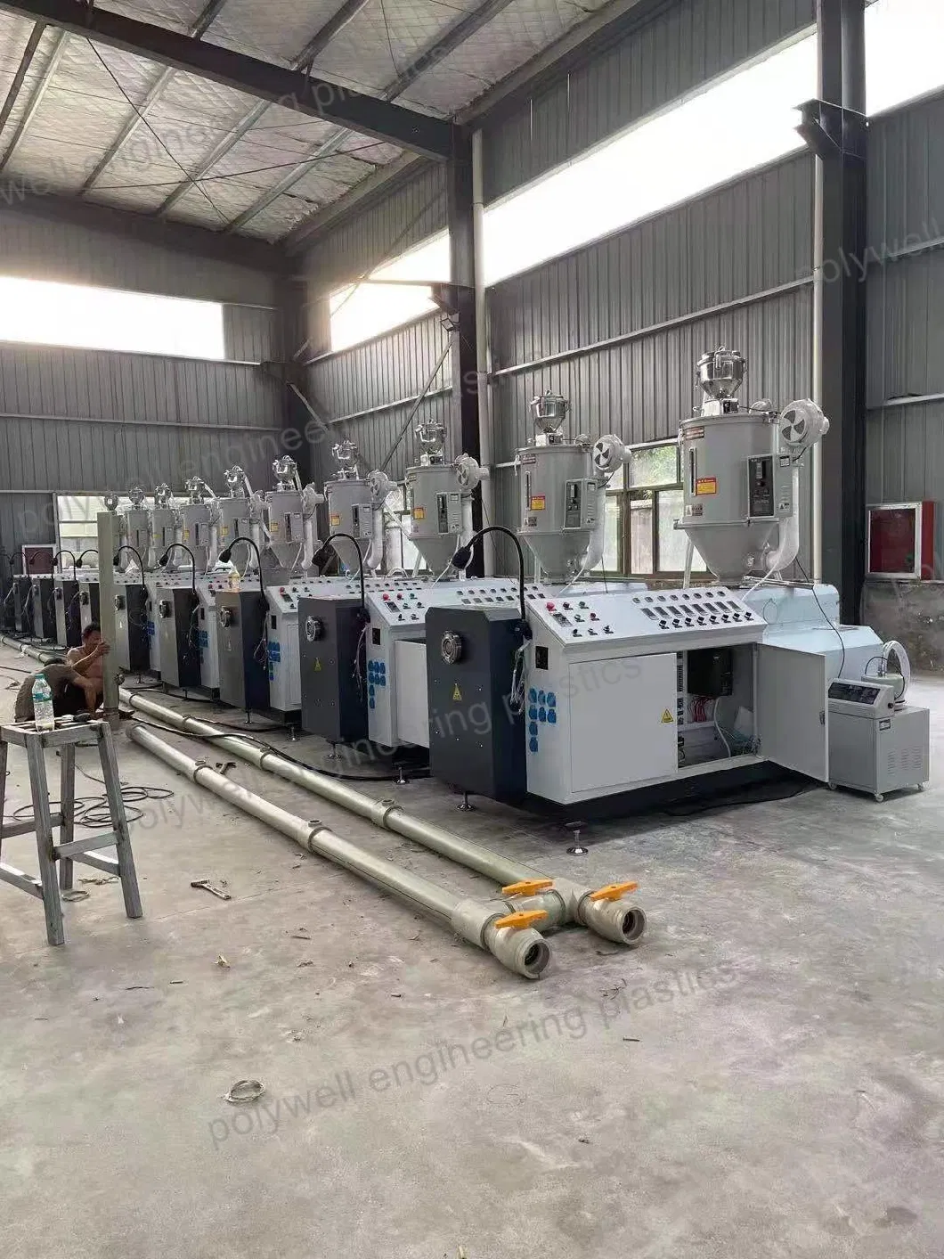 Extruding Machine Automatic PA66 Nylon Strip Automatic Extruder Heat Protection Thermal Break Production Line