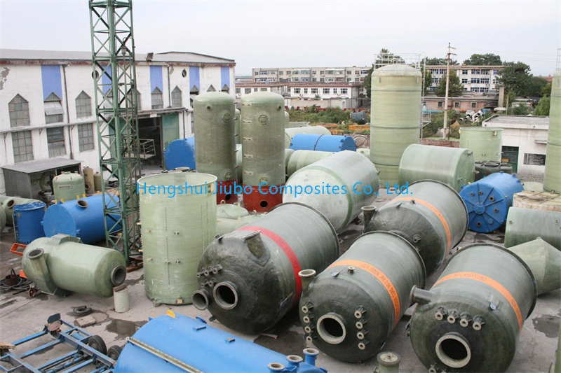 FRP Fiberglass Sulfuric Acid H2so4 Storage Tank Vessel