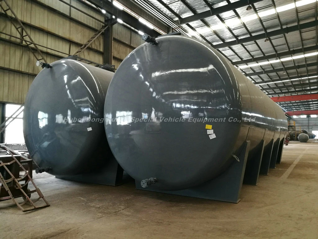 Hydrochloric Acid Storage Tank 100m3 for Storage HCl (max 35%) , Naoh (max 50%) , Naclo (max 10%) , PAC (max 17%) , H2so4 etc