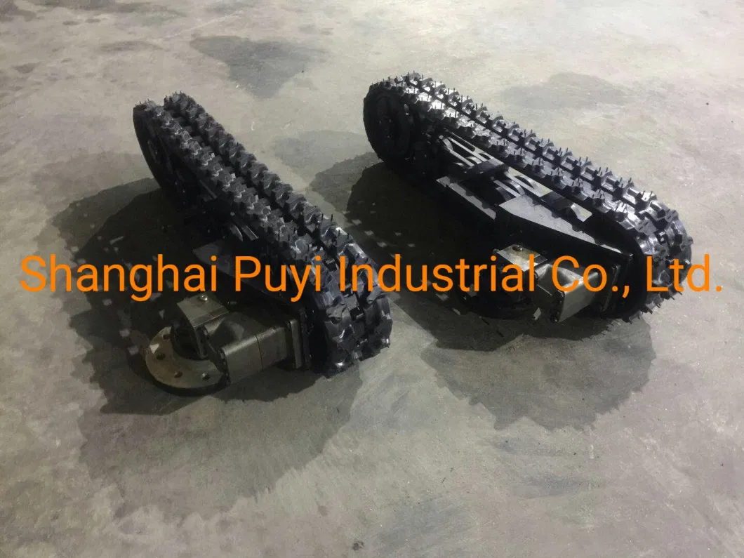 7km/H Rubber Tracked System for Moving Platform Dp-Fjql-148