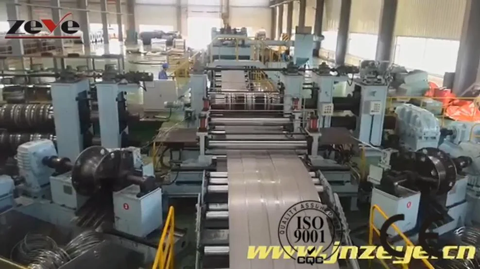 Factory Price Manganese Steel/Carbon/Silicon Steel Steel Slitting Line.