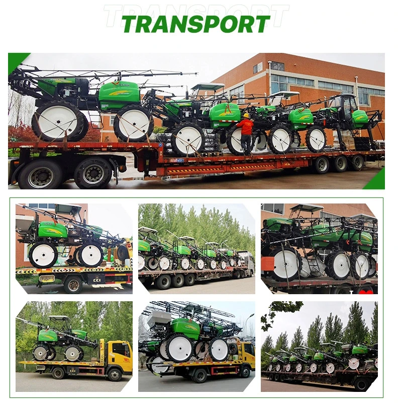 Agricultural Self-Propelled Cantilever Boom Spray with Pesticide Tank