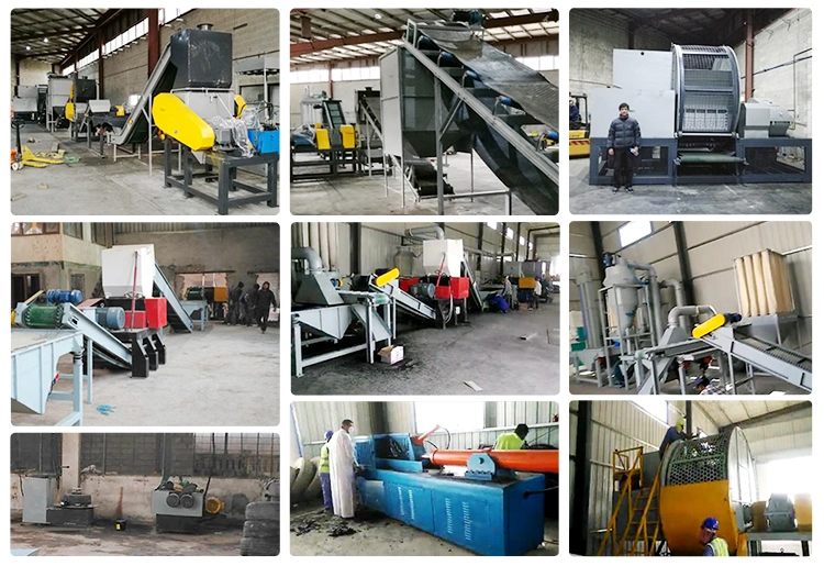 Waste Tire Recycling Machine Equipment Semi-Automatic Powder Production Line