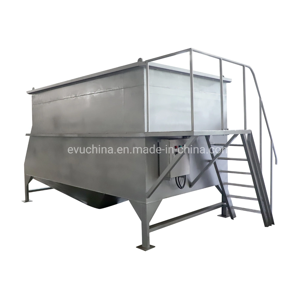 Sloping Plate Lamellar Clarifier Sedimentation Tank with Filter Clarifier System for The Process of Phosphating Metal Sheets Wastewater Treatment