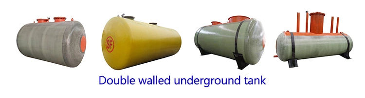 Double Wall Underground Storage Diesel and Gasoline Fuel Tank