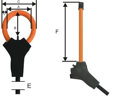 Mini Rogowski Coil Flexible Current Sensor Mrc-24