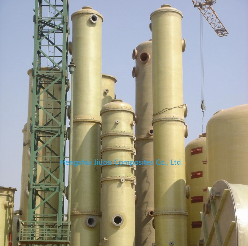 FRP Fiberglass Sulfuric Acid H2so4 Storage Tank Vessel