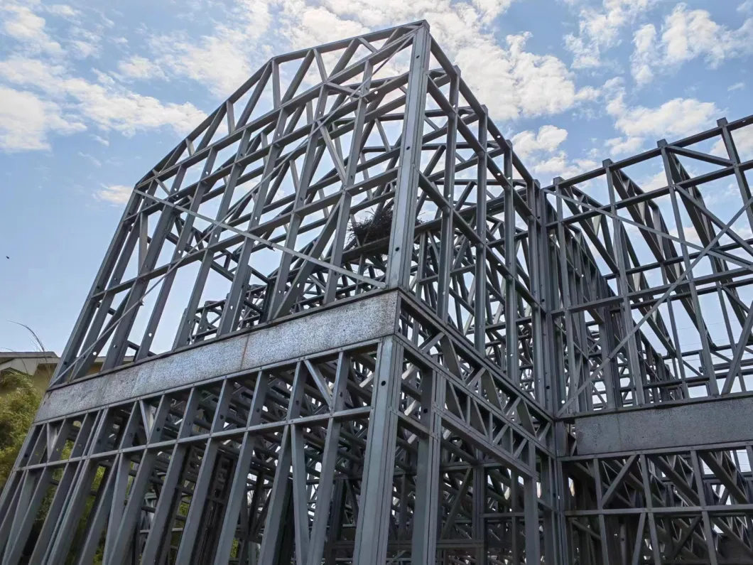 High Strength and High Seismic Resistance Fast Installation Prefabricated Steel Structure Construction