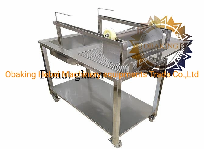 Commerical Fermenting Donuts Glazing Machine Chocolate Enrobing Machine Freezing Tunnel Chiller