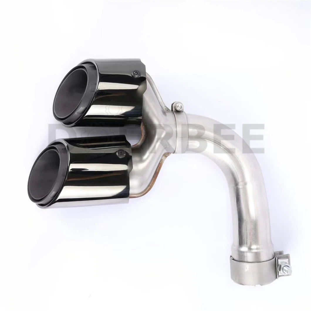 Auto Parts Exhaust System Sports Tail Throat Car Stainless Steel Double