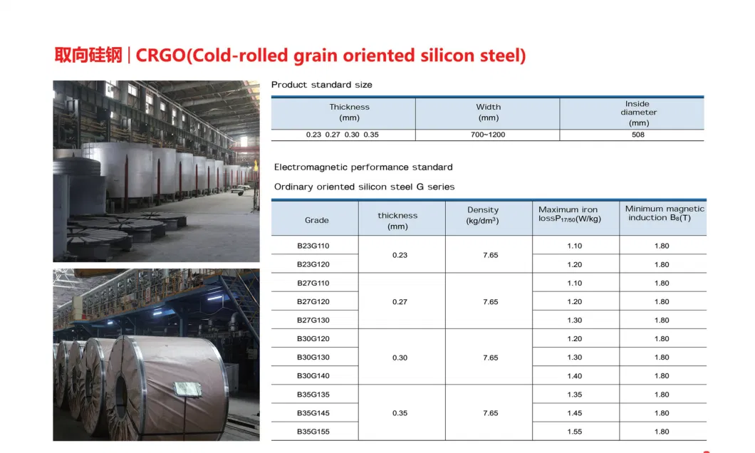 CRGO/CRNGO Steel Coil/Strip, Quality Supervision Throughout The Process