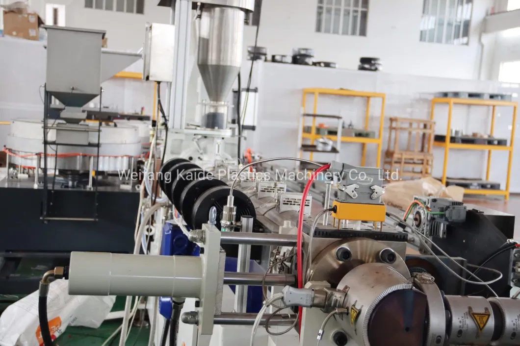 Polytech Drip Irrigation Pipe Production Line with Strip Embeded/Pipe Extrusion Machine