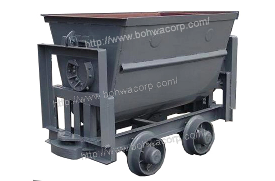 Bucket Tipping Mine Car, Mining Rail Car, Transport Mine Car