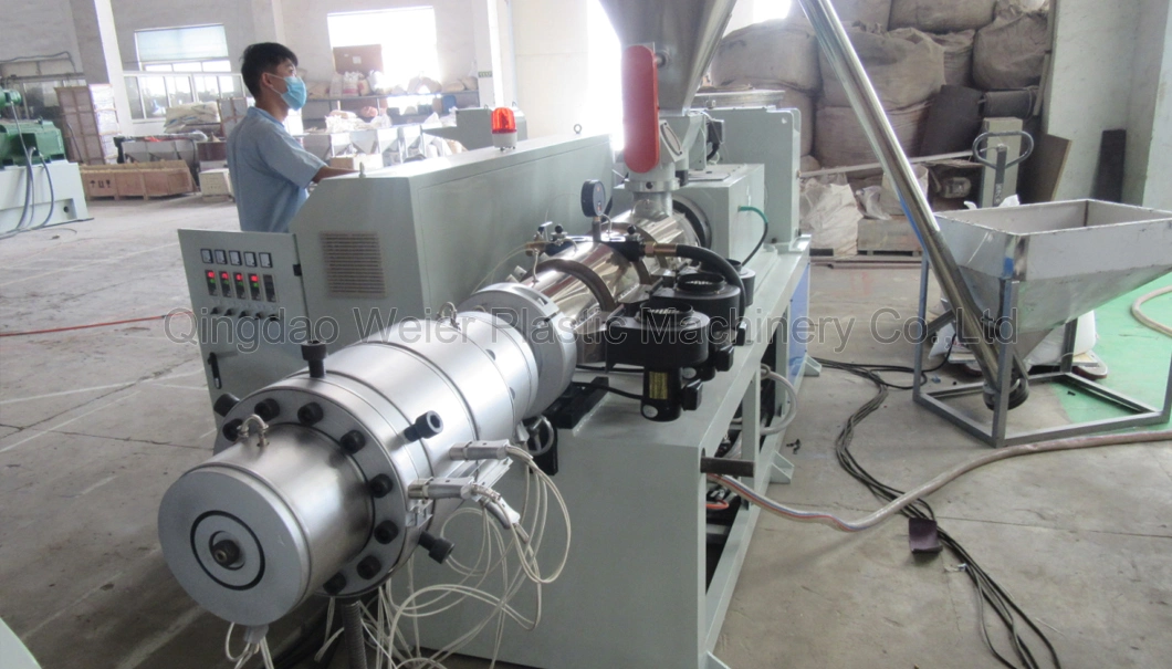 PVC UPVC CPVC Electric Cable Rrotection Pipe Production Extrusion Line