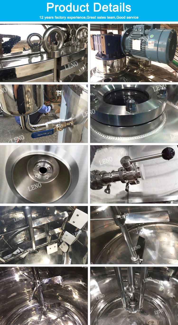 Stainless Steel Liquid Soap Mixing Equipment/Cosmetic Creams Mixer Tank