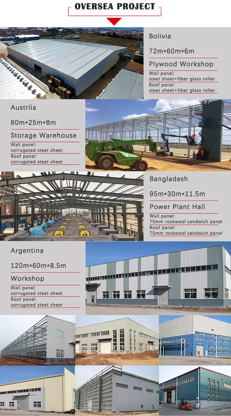 Real Estate Prefabricated Light Steel Structure Warehouse