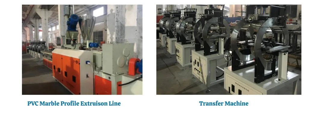 PVC Composite Faux Marble Strip Profile Extrusion Line