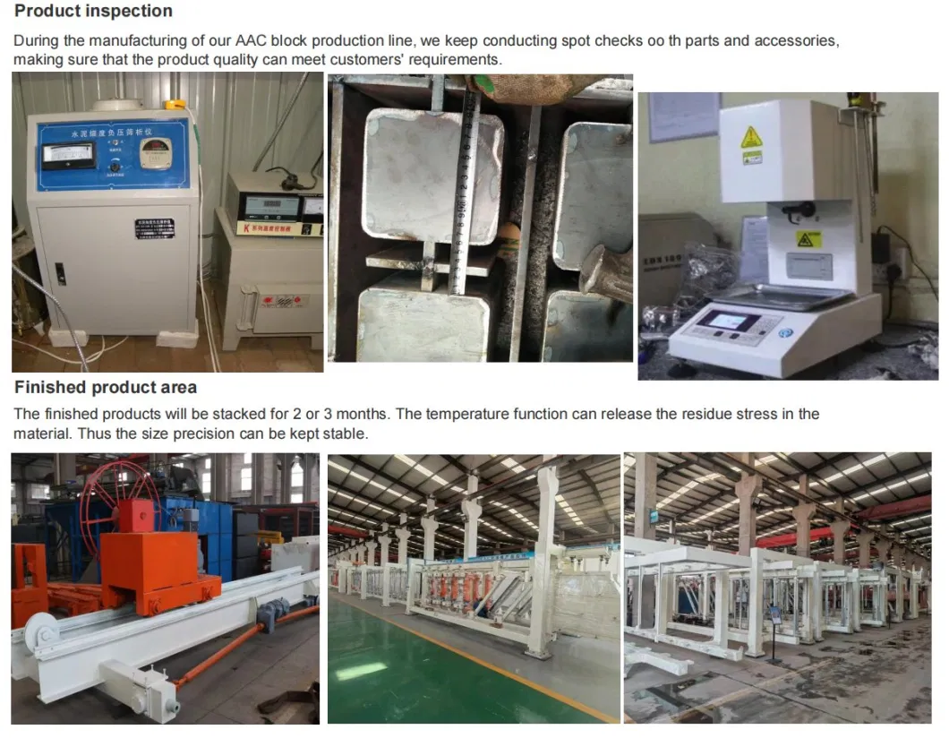 AAC Machine AAC Block Production Line