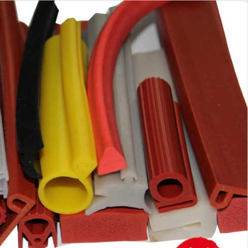 Factory Customized Extrusion Process High Temperature Resistant Silicone Rubber Strips